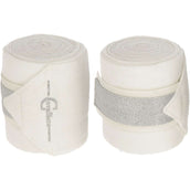 Covalliero Fleecebandagen Empara 4-pack Weiß Covalliero Fleecebandagen Empara 4-pack Weiß