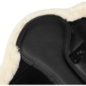 LeMieux Brushing Boots Fleece Edge Mesh Schwarz/Naturell LeMieux Brushing Boots Fleece Edge Mesh Schwarz/Naturell