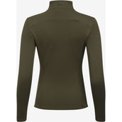 LeMieux Shirt Alice Quarter Neck Zip Moss LeMieux Shirt Alice Quarter Neck Zip Moss