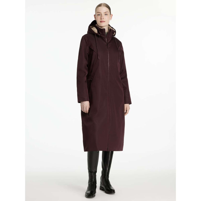 LeMieux Jacke All Elements Lang Damaszenerpflaume LeMieux Jacke All Elements Lang Damaszenerpflaume