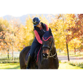 LeMieux Fliegenhaube Loire Navy/Cranberry LeMieux Fliegenhaube Loire Navy/Cranberry