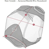 LeMieux Fliegenmaske Amour Shield Pro Ohne Ohren Navy LeMieux Fliegenmaske Amour Shield Pro Ohne Ohren Navy