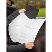 LeMieux Schabracke Prosorb Plain 2 Pocket CC Weiß LeMieux Schabracke Prosorb Plain 2 Pocket CC Weiß