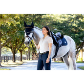 LeMieux Schabracke Puissance Suede Close Contact Navy LeMieux Schabracke Puissance Suede Close Contact Navy