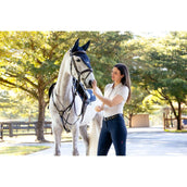 LeMieux Schabracke Puissance Suede Close Contact Navy LeMieux Schabracke Puissance Suede Close Contact Navy