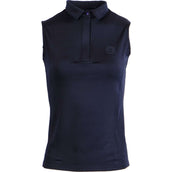 Montar Poloshirt Fiona Ärmellos Navy Montar Poloshirt Fiona Ärmellos Navy