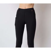 Montar Reitleggings Michelle Rosegold Logo Schwarz Montar Reitleggings Michelle Rosegold Logo Schwarz