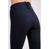 Montar Reitleggings Michelle Rosegold Logo Navy Montar Reitleggings Michelle Rosegold Logo Navy