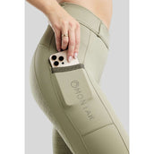 Montar Reitleggings MoGaia Full Grip Dusty Green Montar Reitleggings MoGaia Full Grip Dusty Green