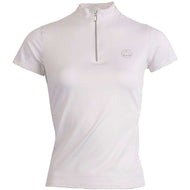 Montar Poloshirt Everly Crystal Logo Weiß Montar Poloshirt Everly Crystal Logo Weiß