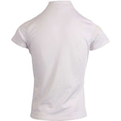 Montar Poloshirt Everly Crystal Logo Weiß