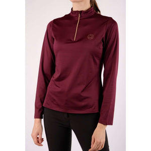 Montar Shirt Everly Rosegold Lange Ärmel Pflaumenfarben Montar Shirt Everly Rosegold Lange Ärmel Pflaumenfarben