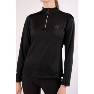 Montar Shirt Everly Rosegold Lange Ärmel Schwarz Montar Shirt Everly Rosegold Lange Ärmel Schwarz