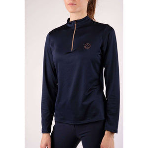 Montar Shirt Everly Rosegold Lange Ärmel Navy Montar Shirt Everly Rosegold Lange Ärmel Navy