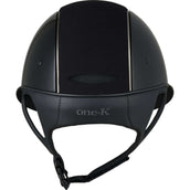OneK Reithelm Avancé Glossy Chamude Chrome Lines Schwarz OneK Reithelm Avancé Glossy Chamude Chrome Lines Schwarz