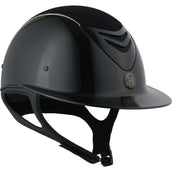 OneK Reithelm Avancé Glossy Chamude Chrome Lines Schwarz OneK Reithelm Avancé Glossy Chamude Chrome Lines Schwarz