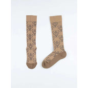 PS of Sweden Socken Monogram Light Sand PS of Sweden Socken Monogram Light Sand