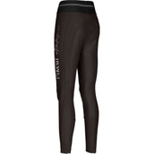 Pikeur Reitleggings Gia Athleisure Full Grip Brocade Brown Pikeur Reitleggings Gia Athleisure Full Grip Brocade Brown