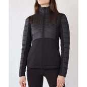 Rebel Jacke Tone in Tone Schwarz Rebel Jacke Tone in Tone Schwarz