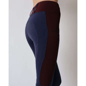 Rebel Pull On Reitleggings Full Grip Navy Rebel Pull On Reitleggings Full Grip Navy
