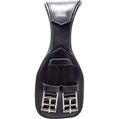 Equiline Dressurgurt Anatomisch mit Elastisch Schwarz Equiline Dressurgurt Anatomisch mit Elastisch Schwarz