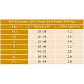 Digby & Fox Halsband Vlak Leder Braun Digby & Fox Halsband Vlak Leder Braun