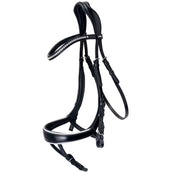 Schockemöhle Trense Premium sports Equitus Beta Schwarz/Weiß/Silber Schockemöhle Trense Premium sports Equitus Beta Schwarz/Weiß/Silber