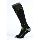 Tech Stirrups Socken Technical Schwarz/Grün Tech Stirrups Socken Technical Schwarz/Grün