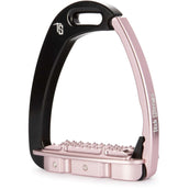 Tech Stirrups Steigbügel Venice Young EVO Classic Schwarz/Rosa Tech Stirrups Steigbügel Venice Young EVO Classic Schwarz/Rosa