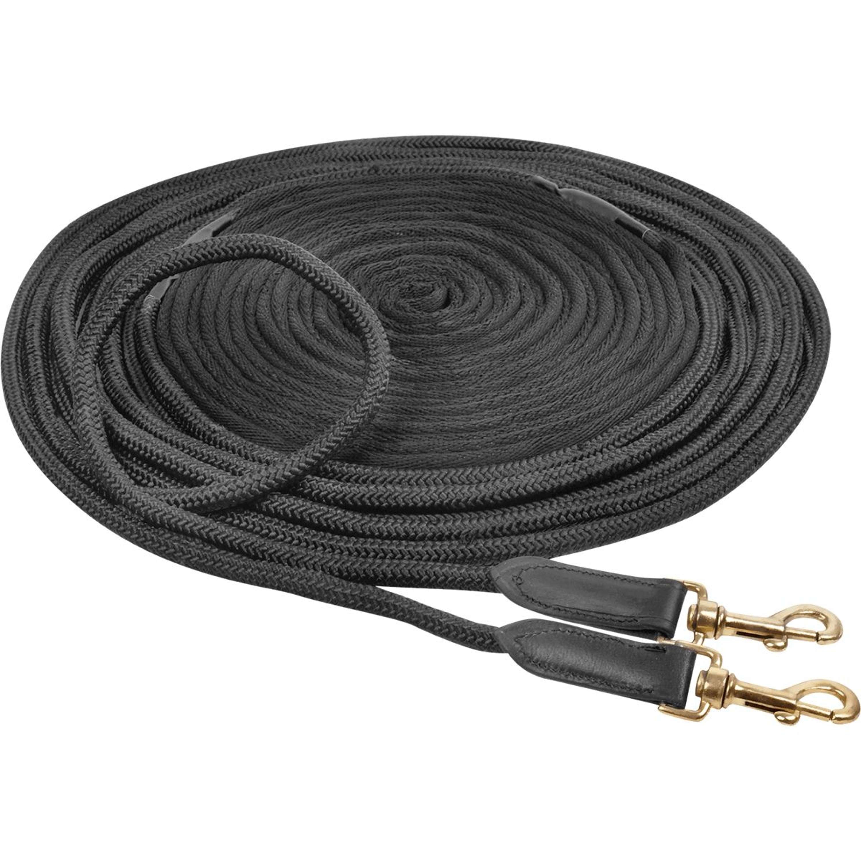 Waldhausen Sottopancia Corto In Pelle Con Anello, Nero 50 Cm | Articolo Per Equitazione Di Qualità