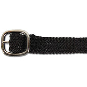 Waldhausen Sporenriemen Premium Nylon Schwarz/Silber Waldhausen Sporenriemen Premium Nylon Schwarz/Silber