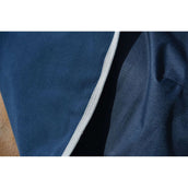 WeatherBeeta Ausreitdecke Essential Fleece Lined Quarter Navy/Silber/Rot WeatherBeeta Ausreitdecke Essential Fleece Lined Quarter Navy/Silber/Rot