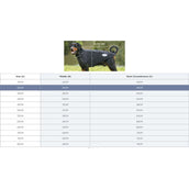 Weatherbeeta Dog Coat Therapy-Tec Fleece Schwarz/Silber/Rot Weatherbeeta Dog Coat Therapy-Tec Fleece Schwarz/Silber/Rot