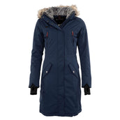 WHIS Lange Jacke Coach Heizelement Dark Navy WHIS Lange Jacke Coach Heizelement Dark Navy