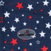 HB Harry & Hector Fleecedecke Star Blau HB Harry & Hector Fleecedecke Star Blau