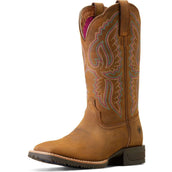 Ariat Westernstiefel Hybrid Ranchwork Damen Distressed Tan Ariat Westernstiefel Hybrid Ranchwork Damen Distressed Tan