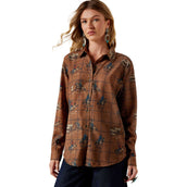 Ariat Bluse Homestyle Damen Braun Ariat Bluse Homestyle Damen Braun