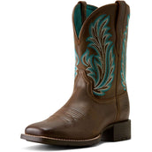 Ariat Westernstiefel Round Up Filly Damen Dark Cacao Ariat Westernstiefel Round Up Filly Damen Dark Cacao