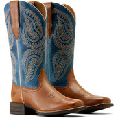 Ariat Westernstiefel Cattle Caite Damen Braun/blau Ariat Westernstiefel Cattle Caite Damen Braun/blau
