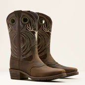 Ariat Westernstiefel Hybrid Roughstock Antler Herren Wild Taupe/Espresso Ariat Westernstiefel Hybrid Roughstock Antler Herren Wild Taupe/Espresso