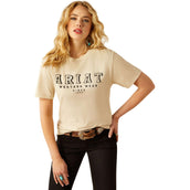 Ariat T-Shirt Western Wear Natürlich Ariat T-Shirt Western Wear Natürlich