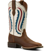 Ariat Westernstiefel Hybrid Ranchwork Venttek Damen Distressed Brown/Crema Ariat Westernstiefel Hybrid Ranchwork Venttek Damen Distressed Brown/Crema