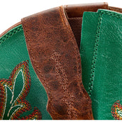 Ariat Westernstiefel Round Up Stretchfit Damen Arizona Brown/Aged Jade Ariat Westernstiefel Round Up Stretchfit Damen Arizona Brown/Aged Jade