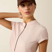 Ariat T-Shirt Breathe 1/2 Zip Damen Sepia Rose Ariat T-Shirt Breathe 1/2 Zip Damen Sepia Rose