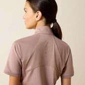 Ariat T-Shirt Soquel 1/4 Zip Baselayer Damen Antler Ariat T-Shirt Soquel 1/4 Zip Baselayer Damen Antler