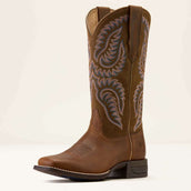 Ariat Westernstiefel Cattle Caite Damen Distressed Brown/Adobe Clay Ariat Westernstiefel Cattle Caite Damen Distressed Brown/Adobe Clay
