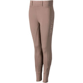 Mrs. Ros Reitleggings Romee Mini Softshell Taupe Mrs. Ros Reitleggings Romee Mini Softshell Taupe