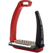 Acavallo Steigbügel REL-X Easy Rot/Schwarz Acavallo Steigbügel REL-X Easy Rot/Schwarz
