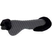 BR Sattelunterleger Piuma Eco Wolle Charcoal/Schwarz BR Sattelunterleger Piuma Eco Wolle Charcoal/Schwarz