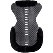 BR Sattelunterleger Piuma Eco Wolle Charcoal/Schwarz BR Sattelunterleger Piuma Eco Wolle Charcoal/Schwarz